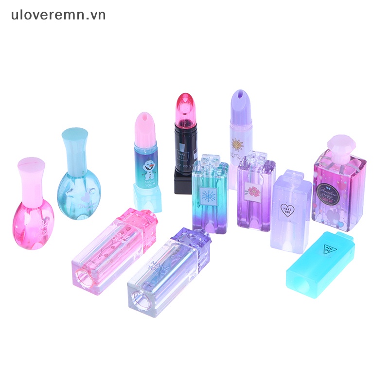 Set 12 Son Môi 1: 6 Trang Điểm Cho Nhà Búp Bê