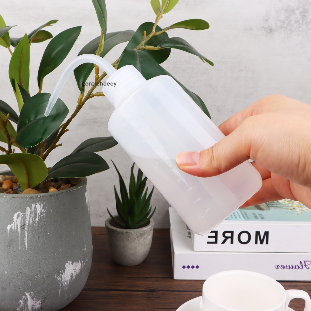 Bộ 6 Chai Nhựa Dạng Bóp Trong Suốt Dùng Trong Phòng Thí Nghiệm