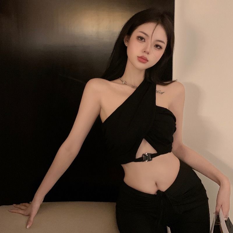 COZOK Áo Sát Nách Màu Trơn Thời Trang Gợi Cảm