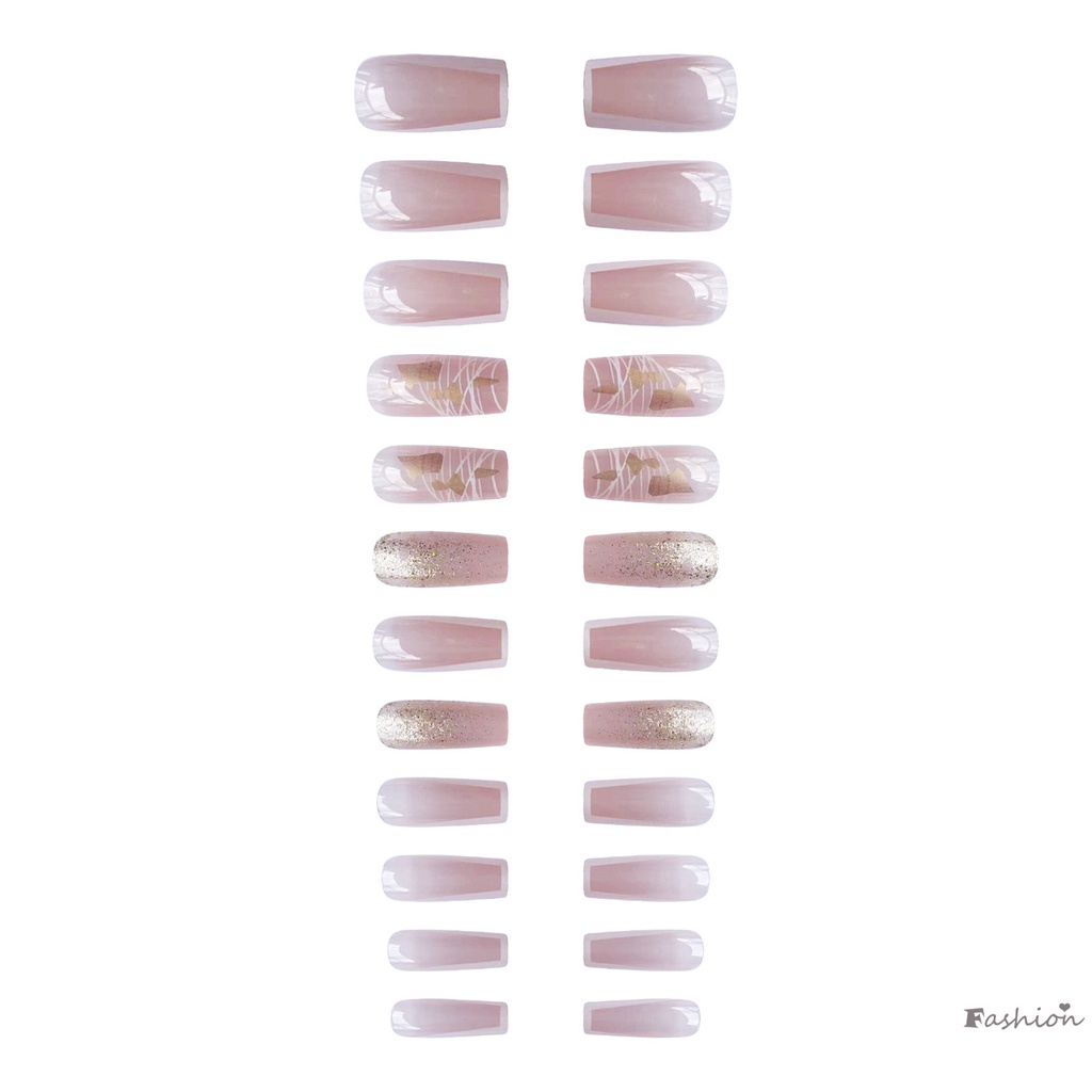 Bộ Móng Tay Giả Siêu Dẻo Bền Và Dễ Thương Cho Nữ