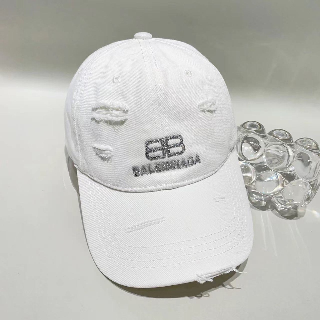 Mũ Lưỡi Trai Phối Rách In Chữ Thời Trang Mùa Hè 2023 Cho Nam Và Nữ