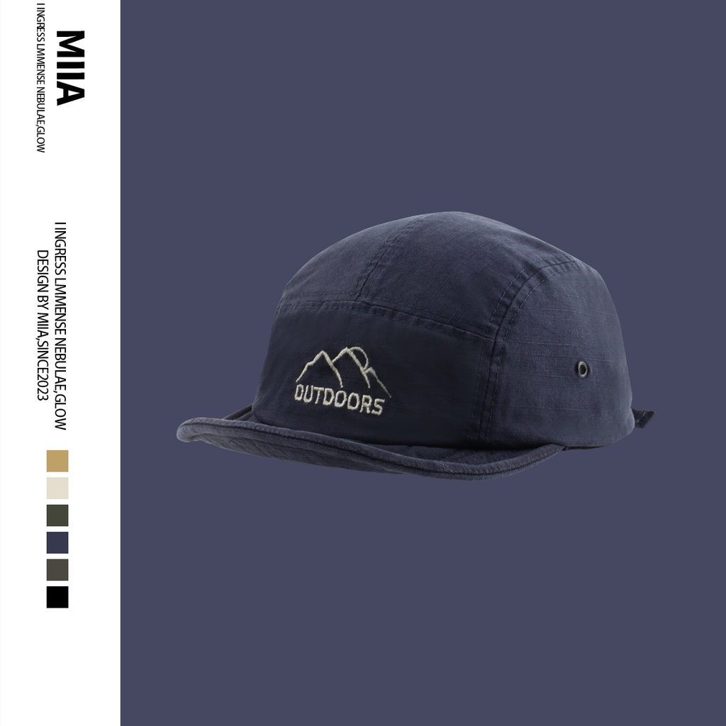 Mũ Lưỡi Trai Vành Ngắn Chất Liệu Mềm Mại Thời Trang Xuân Hè Cá Tính Dành Cho Nam Nữ