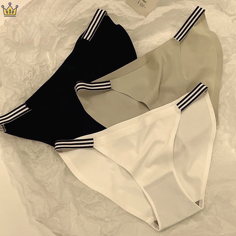 Quần Lót Lụa Lạnh Không Đường May Chống Vi Khuẩn Nâng Hông Gợi Cảm Cho Nữ JP5