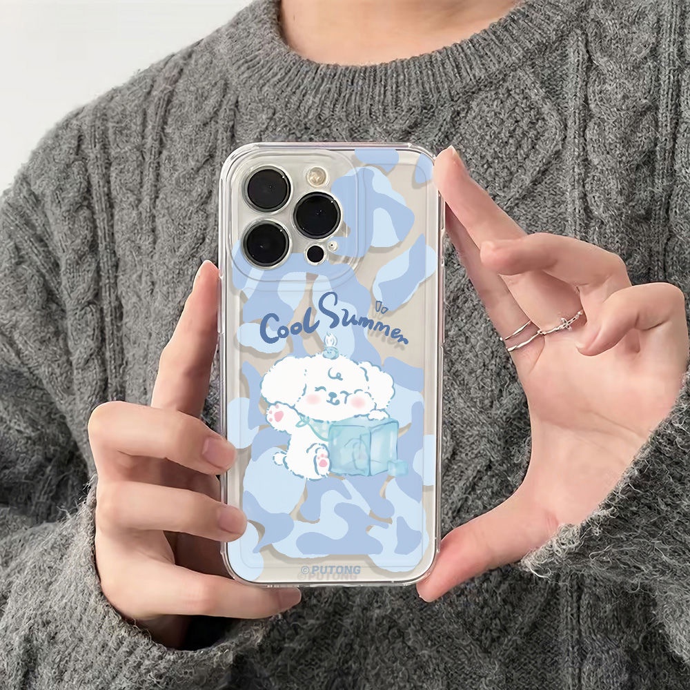 ✅Ốp Điện Thoại Dẻo Họa Tiết Cún Con Dễ Thương Chống Sốc Cho iPhone12 JW2U 786Inmaxplus13 1114pro