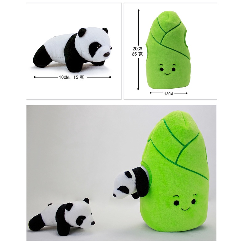 Gấu Trúc 2 Trong 1  Mới! Thú Nhồi Bông Hình Gấu Trúc Dễ Thương Cho Bé