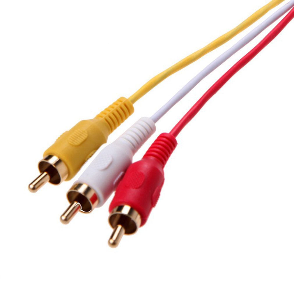 Exquisitely Designed Durable Hdmi-Compatible Male To 3 Rca Video Audio Av Component Converter Adapter Cable Hdtv 1080 [Q/12]