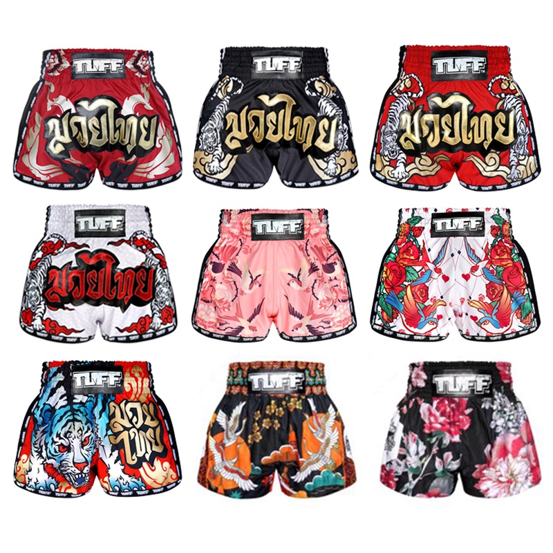 Mới Set Quần Short + Quần Short Tập Boxing / Muay Thái + MMA Cho Nam Và Nữ