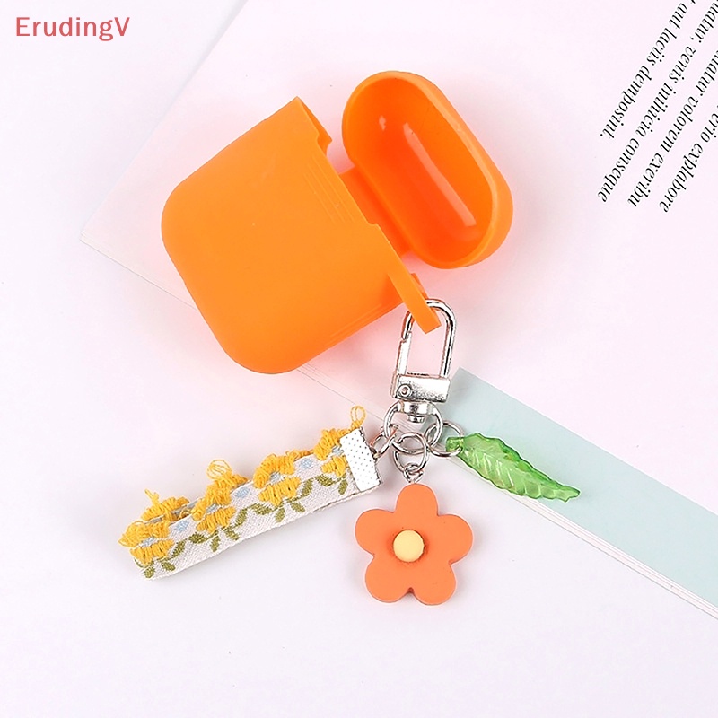 [ErudingV] Móc Khóa Hình Hoa Hướng Dương Xanh Lá Dễ Thương Trang Trí Ba Lô [Mới]