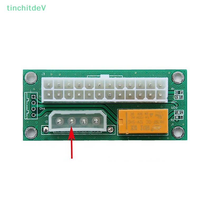 1 Dây Cáp Nối Dài Khởi Động Đồng Bộ Điện ATX 24-Pin Dual PSU Cho Máy BTC Miner