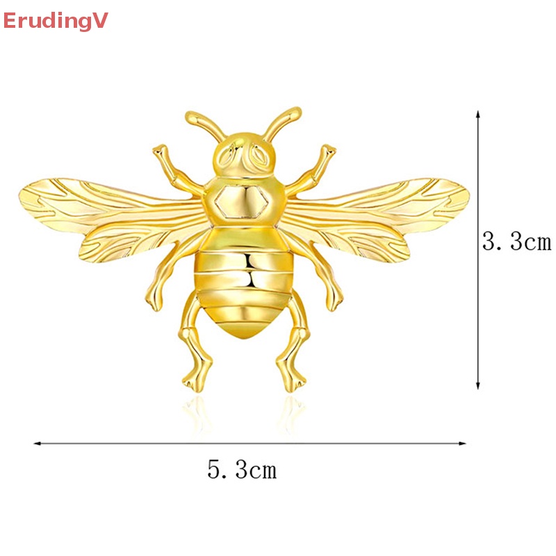 [ErudingV] Ghim Cài Áo Bằng Hợp Kim Hình Ong Cổ Điển Cho Nữ