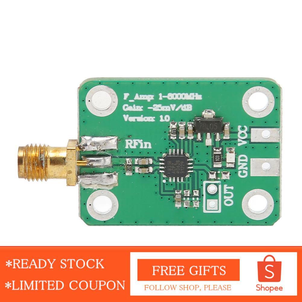 Alwaysonline Frequency Power Meter 1M To 8000MHz Plug and Play High Accuracy Logarithmic Detector AD8317  for RF Signal Detection