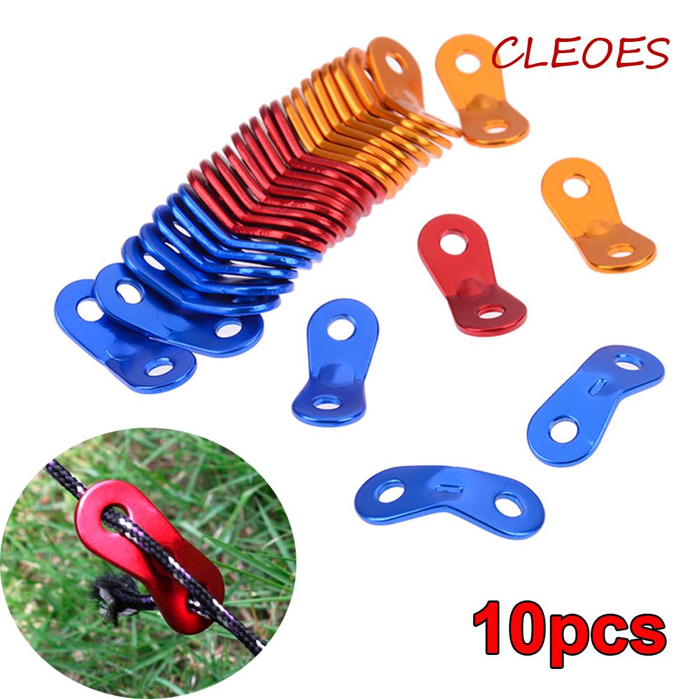 Bộ 10 Móc Dây Lều Cắm Trại Chống Xoắn