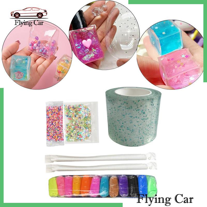 [Lzdjfmy2] Cuộn Băng Dính Cho Bé Làm Đồ Thủ Công DIY Phong Cách A