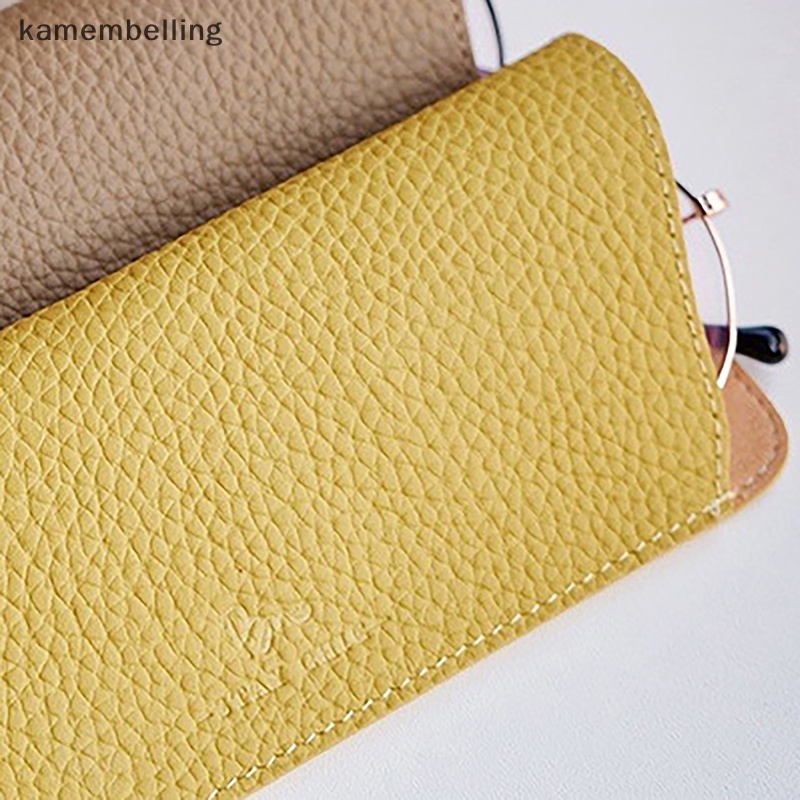 Kamembelling Túi Da PU Đựng Mắt Kính Tiện Lợi