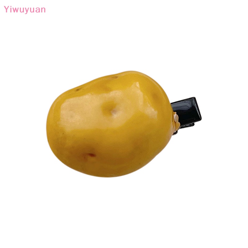 Kẹp Tóc Hình Trái Cây Và Rau Củ Dễ Thương Cho Bé Gái