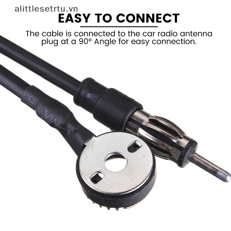 Ăng Ten Cao Su 36cm Màu Đen 1.3M Gắn Nóc Xe Hơi Volkswagen