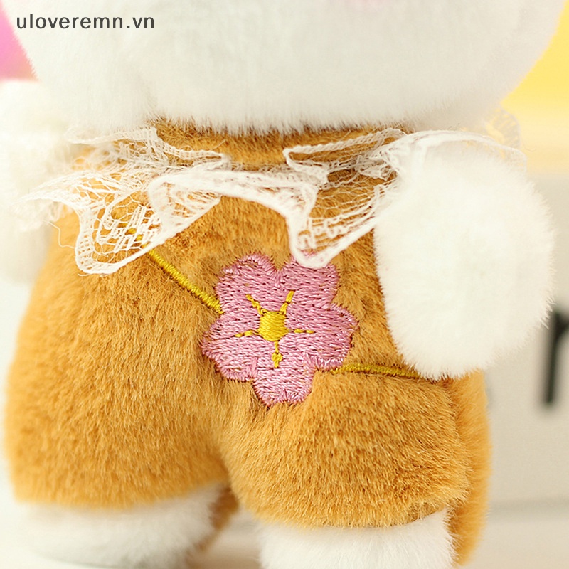 Thỏ Nhồi Bông Mềm 10cm Trang Trí Móc Khóa