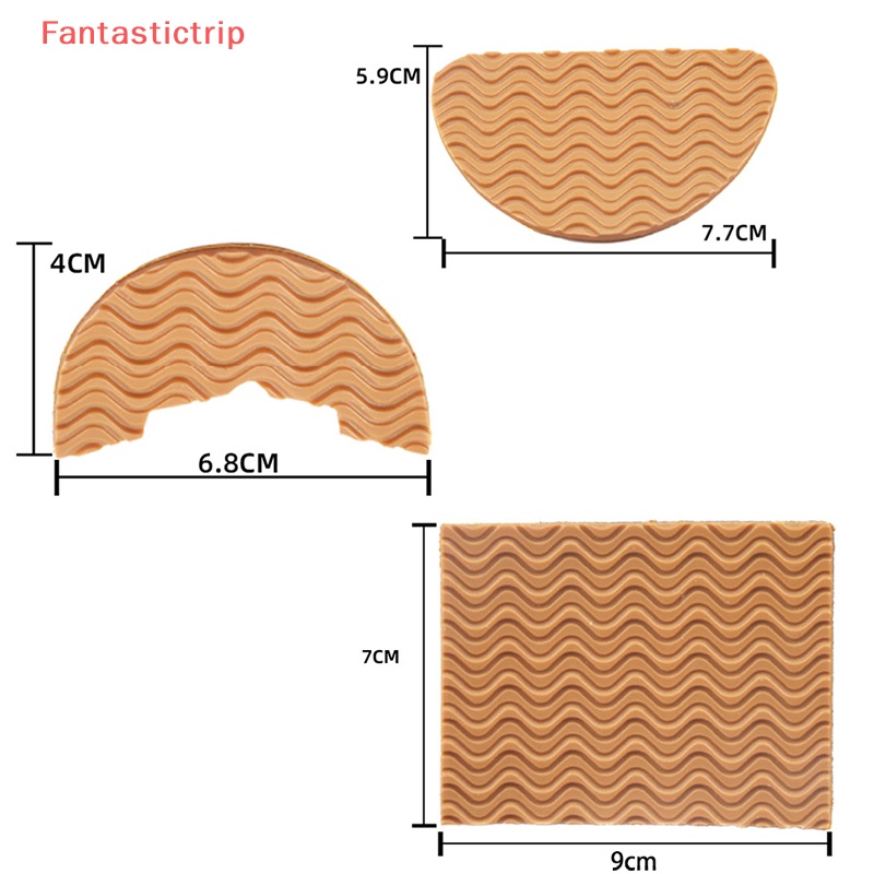1 Cặp Miếng Dán Đế Giày Bằng Cao Su Chống Trượt Chống Mài Mòn Mới