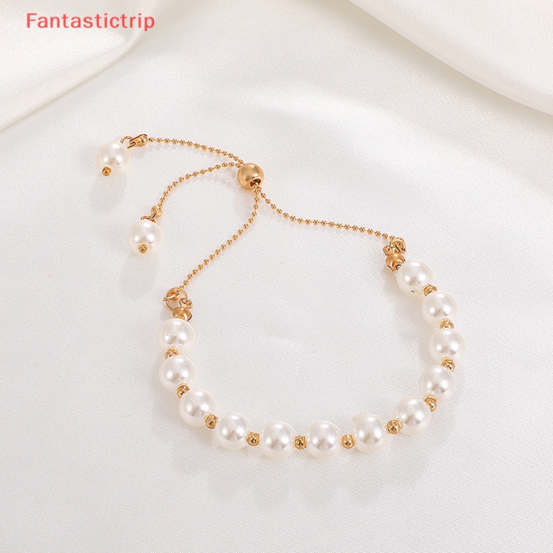 [Fantastictrip] Vòng Tay Hạt Ngọc Trai Baroque Thiết Kế Độc Đáo Thanh Lịch Làm Quà Tặng Sinh Nhật Cao Cấp Cho Nữ