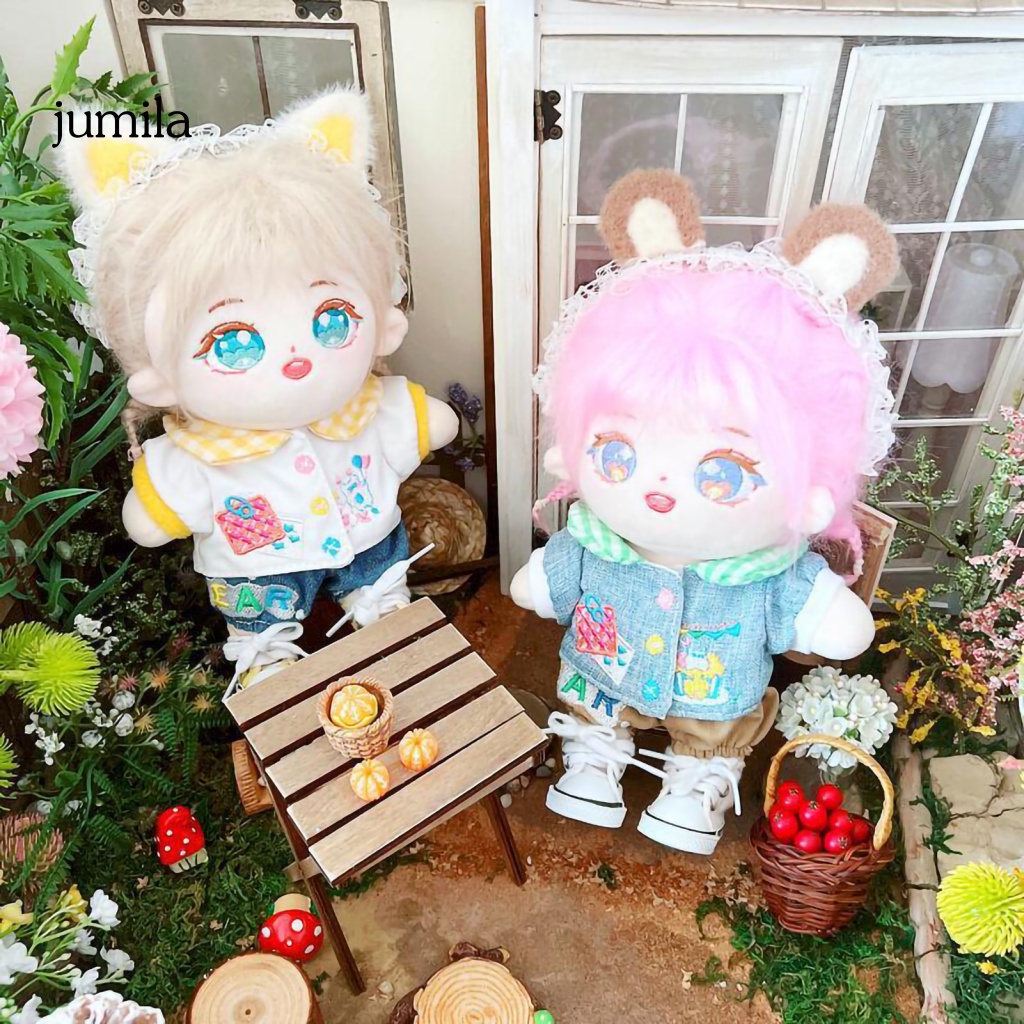 1 Bộ Quần Áo Cotton Dành Cho Búp Bê Dài 20cm