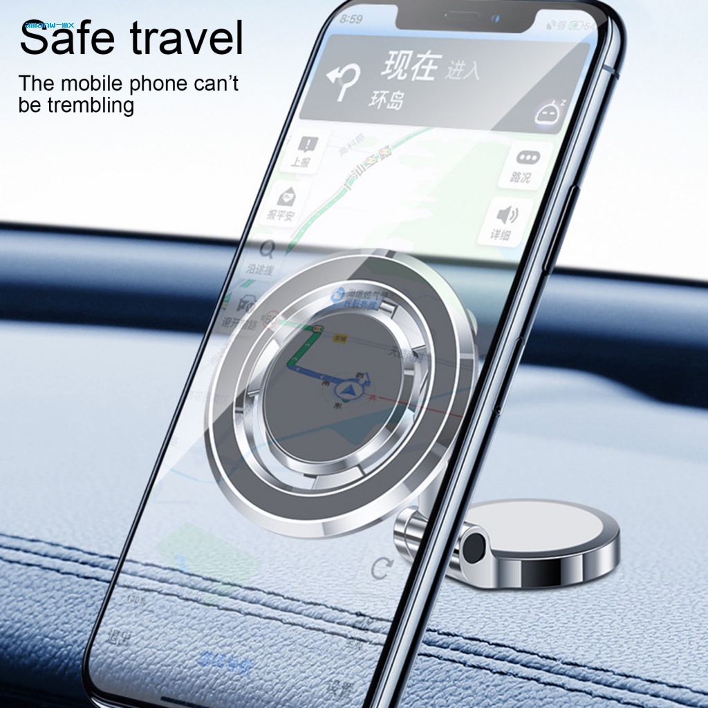 Giá Đỡ ĐiệN ThoạI Xoay 360 Độ° Khung Gắn Bảng Điều Khiển Xe Hơi Thiết Kế Gấp Thông Dụng An Toàn