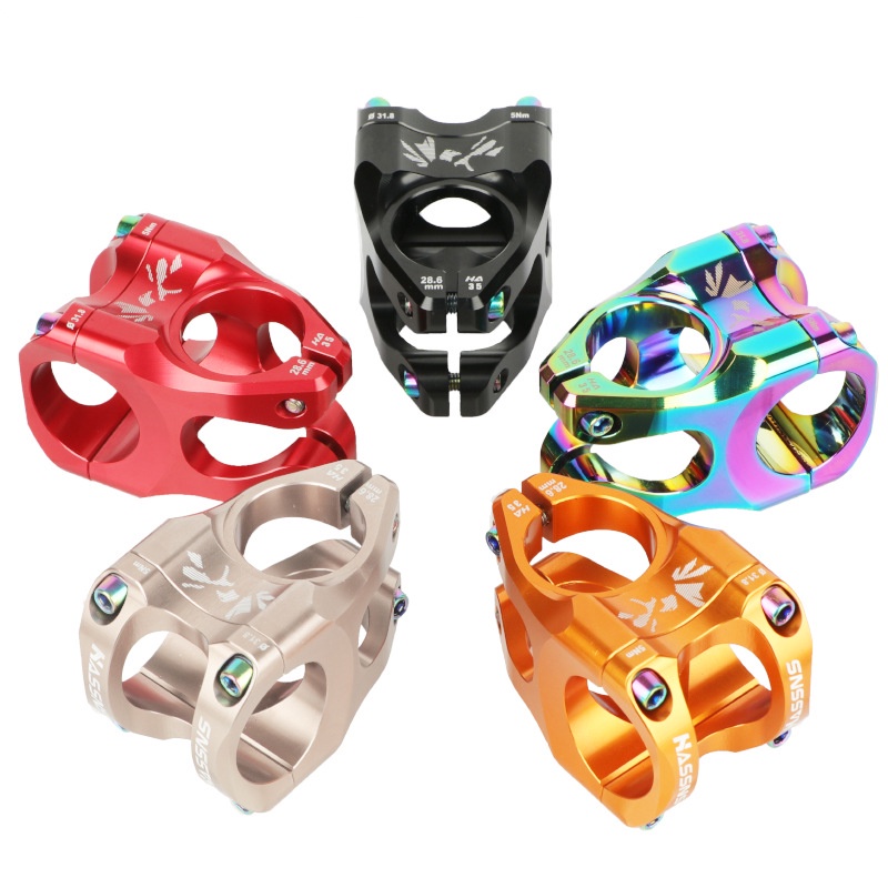 Pô tăng Hassns nhôm CNC, dài 35mm, size 31.8