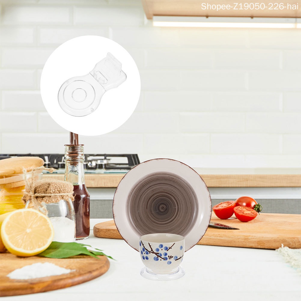 Bộ 2 Giá Đỡ Trưng Bày Tách Trà Bằng Thủy Tinh Trong Suốt