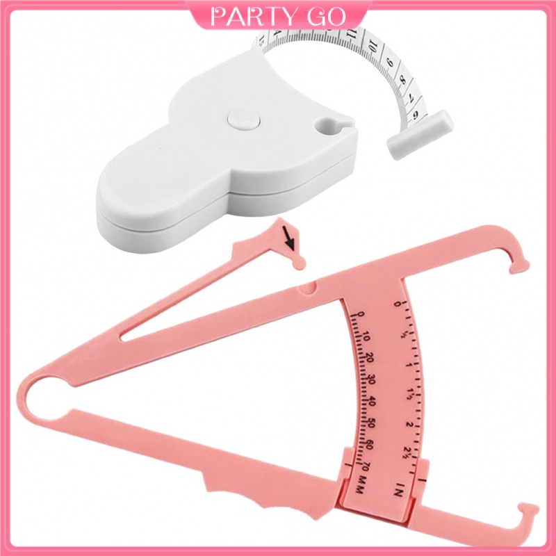 1 Bộ Thước Kẹp Đo Lượng Mỡ Cơ Thể Tiện Dụng