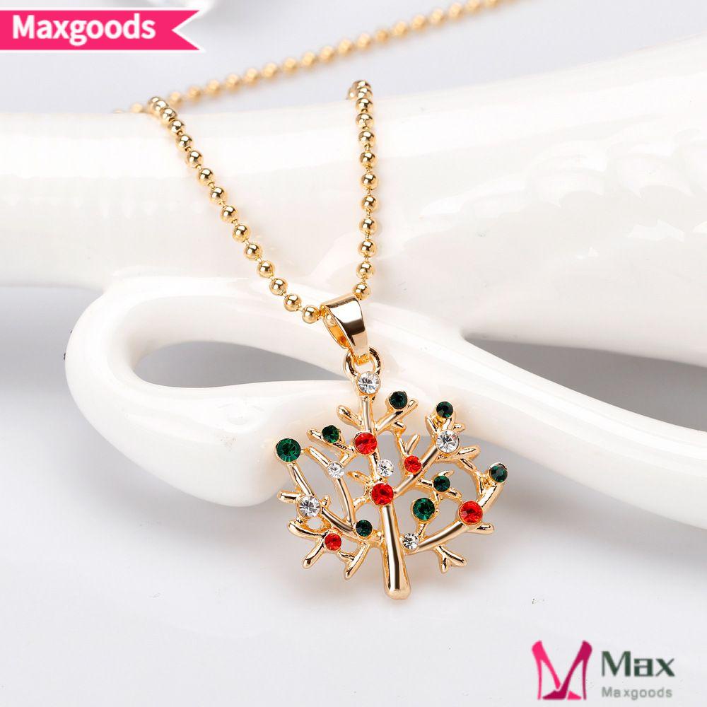 Vòng cổ Mặt Hình Chuông Giáng Sinh / Người Tuyết Đội Nón Thời Trang Cho Nữ