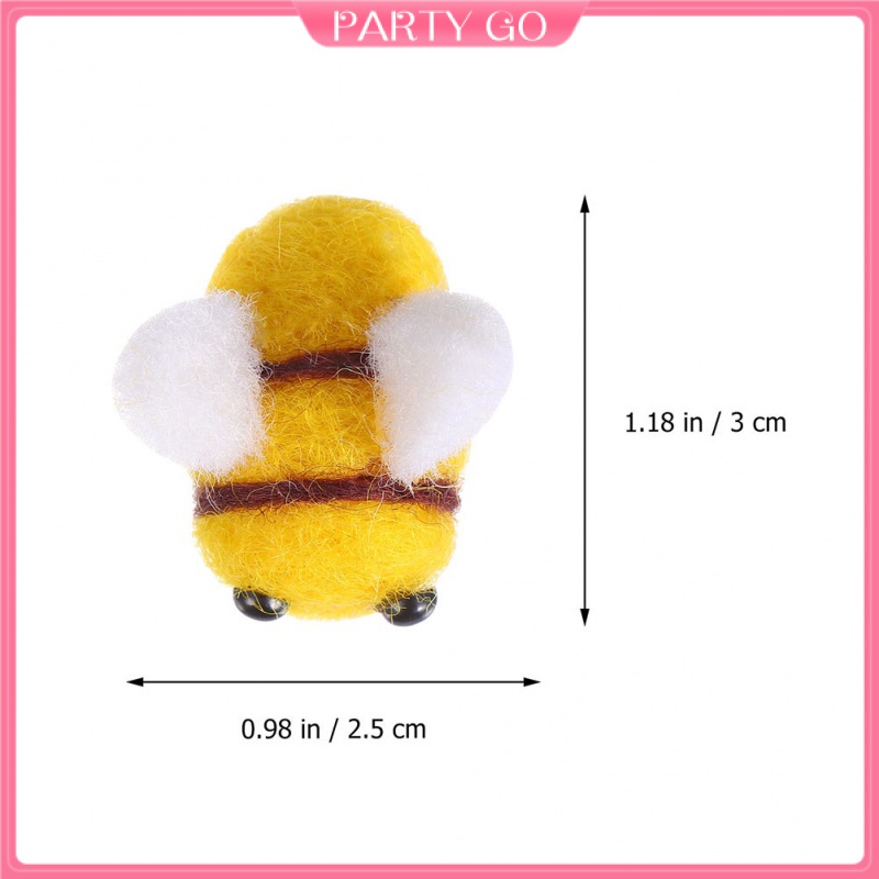 Set 30 Chú Ong Nhồi Bông Dễ Thương Trang Trí Sổ Tay