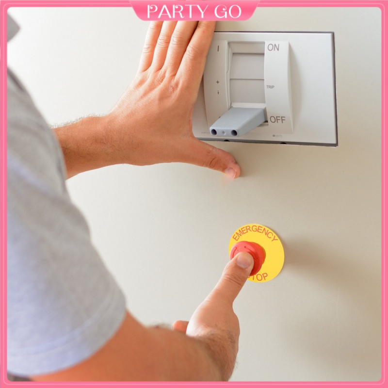 Set 10 Miếng Dán Dùng Để Đánh Dấu Cảnh Báo Khẩn Cấp