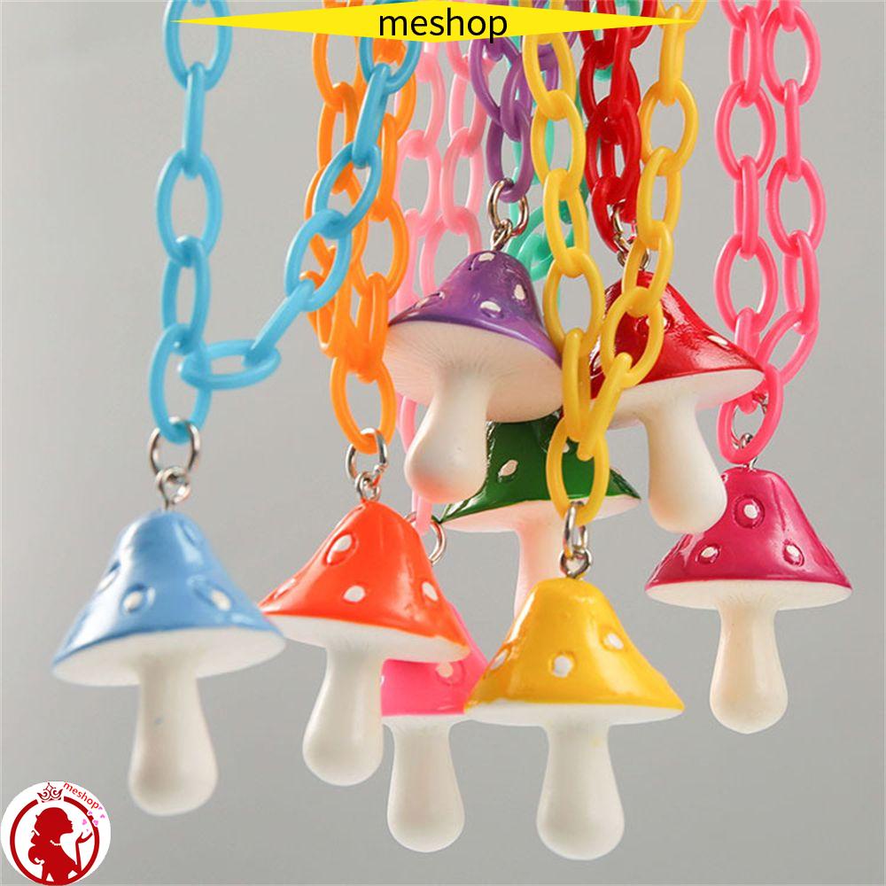 Vòng Cổ Choker Hình Nấm Màu Kẹo Ngọt Ngào Dễ Thương Thời Trang Bohemian