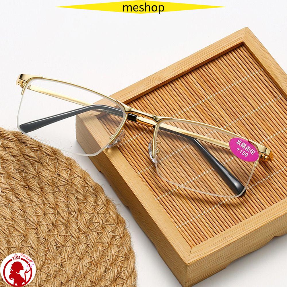 Kính Đọc Sách Nửa Gọng Đơn Giản Thời Trang Sự Bảo Vệ