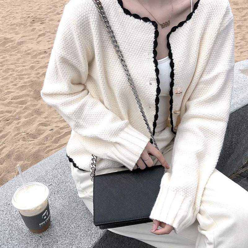 Túi Đeo Chéo Một Dây Xích Phong Cách Hong Kong Cao Cấp Thời Trang Cho Nữ