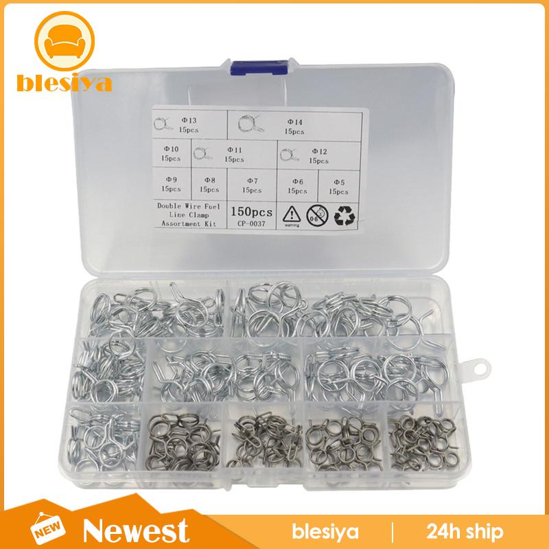 Set 150 Kẹp Lò Xo Đôi Chuyên Dụng Cho Ống Dẫn Nước