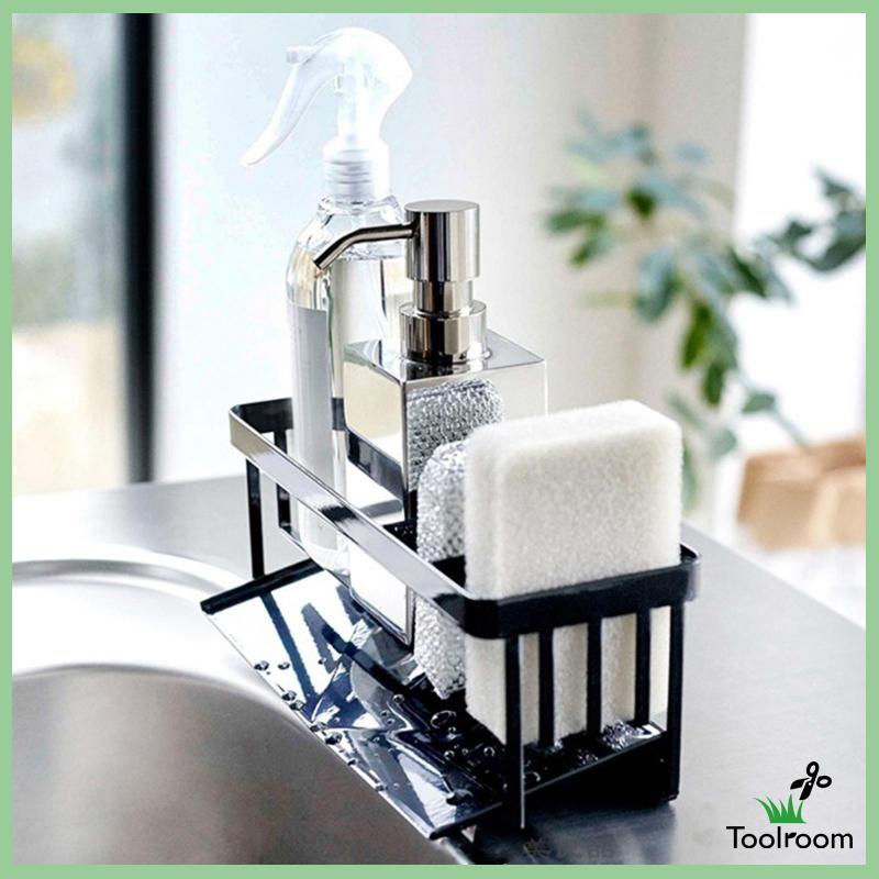 Giá Đỡ Bằng Thép Carbon Cho Cọ Rửa Chén / Xà Phòng Tiện Dụng