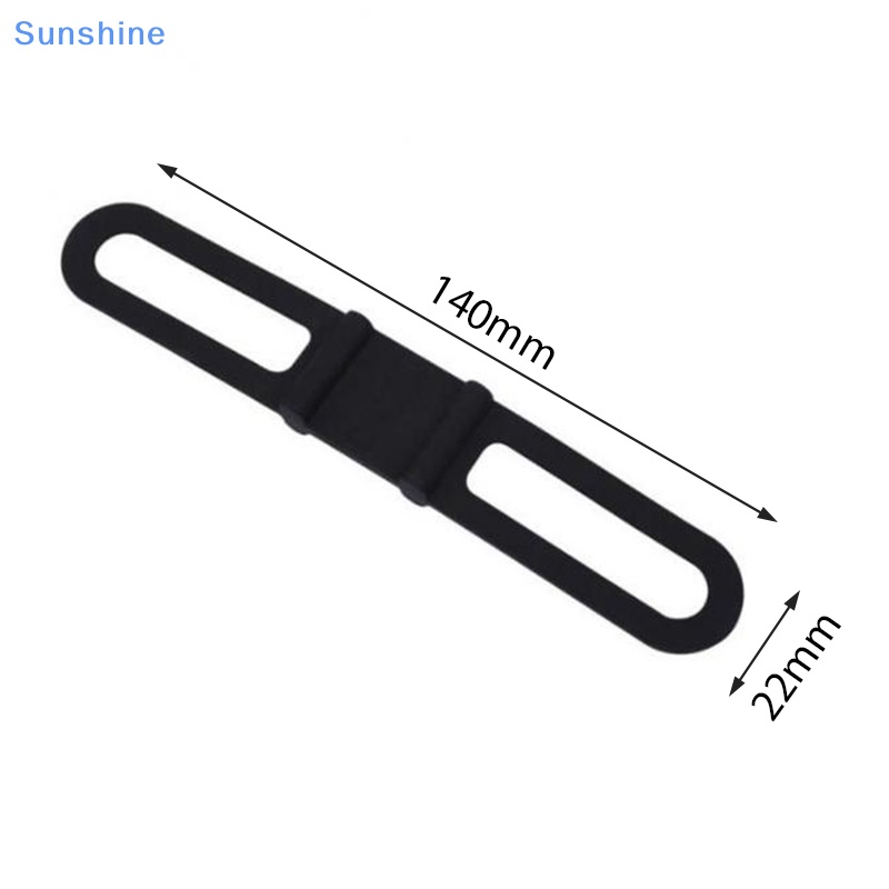 Dây Buộc Đèn Bằng Silicon Cho Xe Đạp