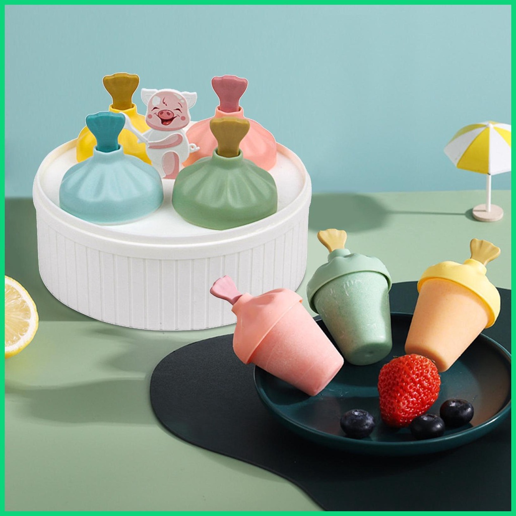 Khuôn Làm Kem / Sữa Chua DIY Có Thể Tái Sử Dụng Cho Nhà Bếp