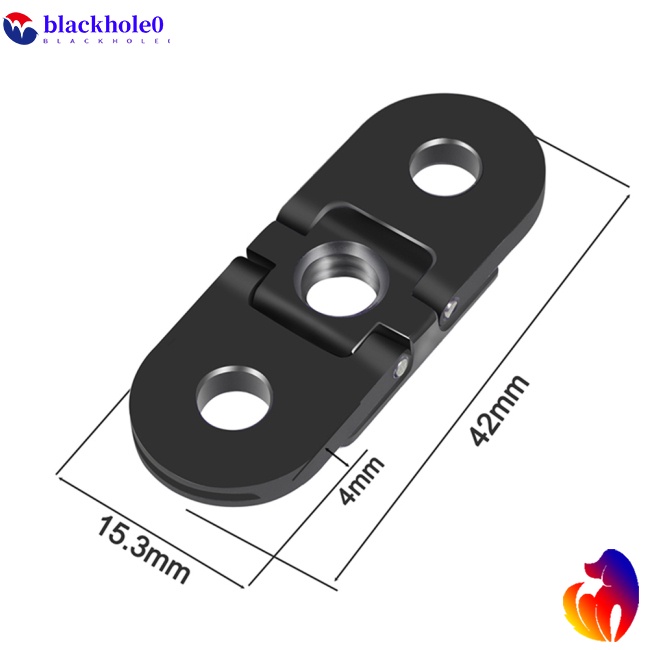 Đế Kim Loại Từ Tính Có Thể Gập Lại Giao Diện Kép 1 / 4 Cho Chân Máy Ảnh Gopro