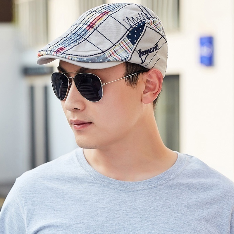 Mũ Beret Unisex Mềm Mại Chống Nắng