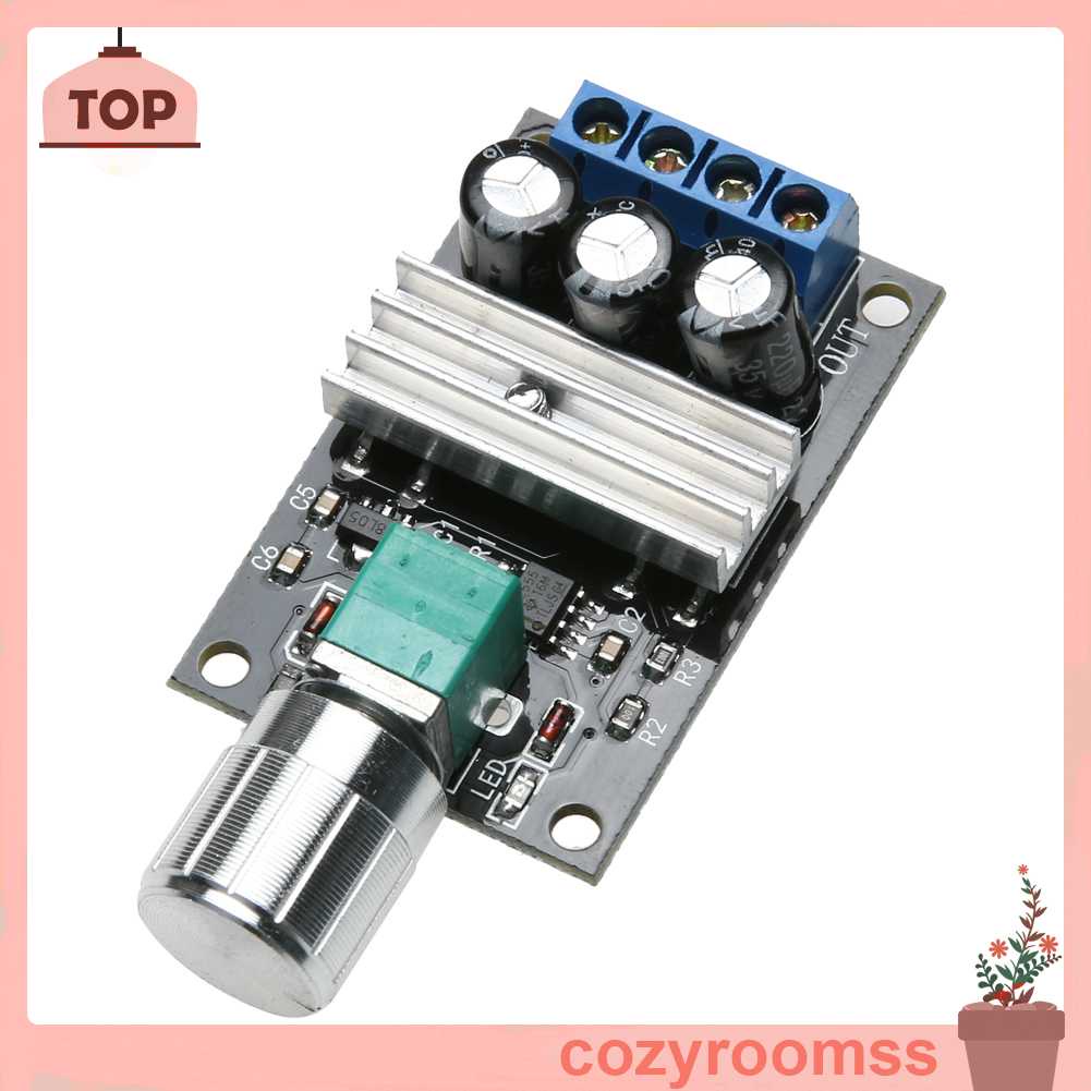 Bộ Điều Khiển Tốc Độ Động Cơ PWM DC 6V 12V 24V 28V 3A