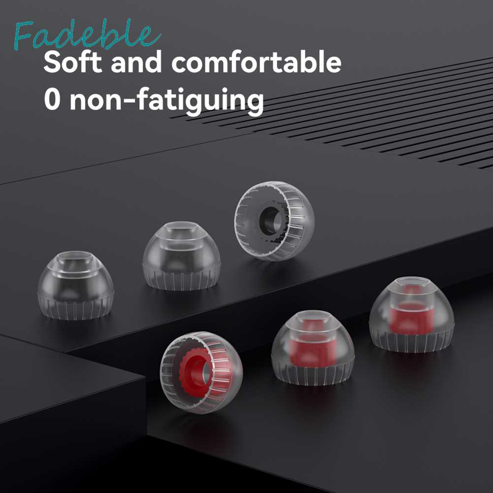 Set 3 Cặp Nút Bọc Bảo Vệ Tai Nghe Nhét Tai Bằng Silicon Tiện Dụng