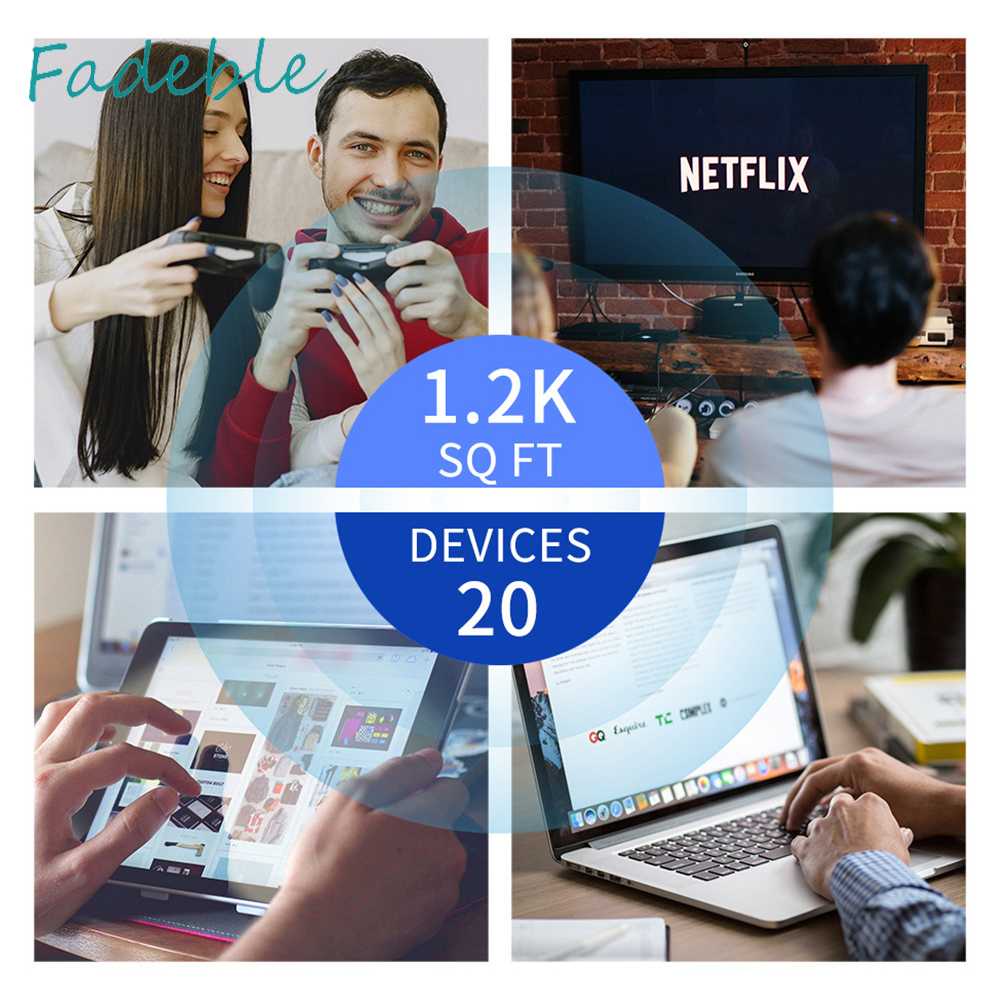 Thiết Bị Mở Rộng WiFi Với 4 Ăng Ten Cho Gia Đình