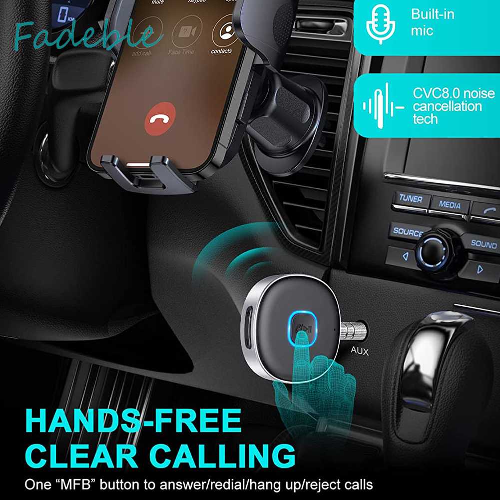 Thiết Bị NhậN Âm Thanh Bluetooth 5.0 Cho ĐiệN ThoạI / Laptop / MáY TíNh BảNg