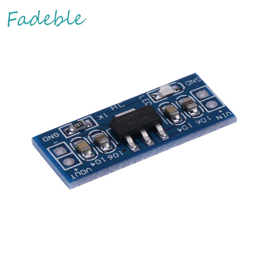Mô Đun Nguồn AMS1117 Đầu Vào 2 Pin 1.5V 800mA DC 4.75-12V