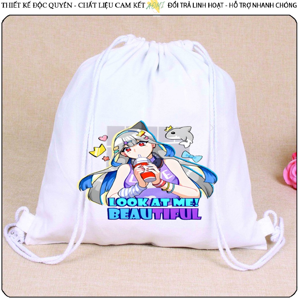 BALO  Hero Team Mèo Sammy Simmy SiroMINI AOMIVN DÂY RÚT ĐEO VAI 33x38cm NHỎ XINH UNISEX CHẤT CANVAS CUTE  OFFICIAL