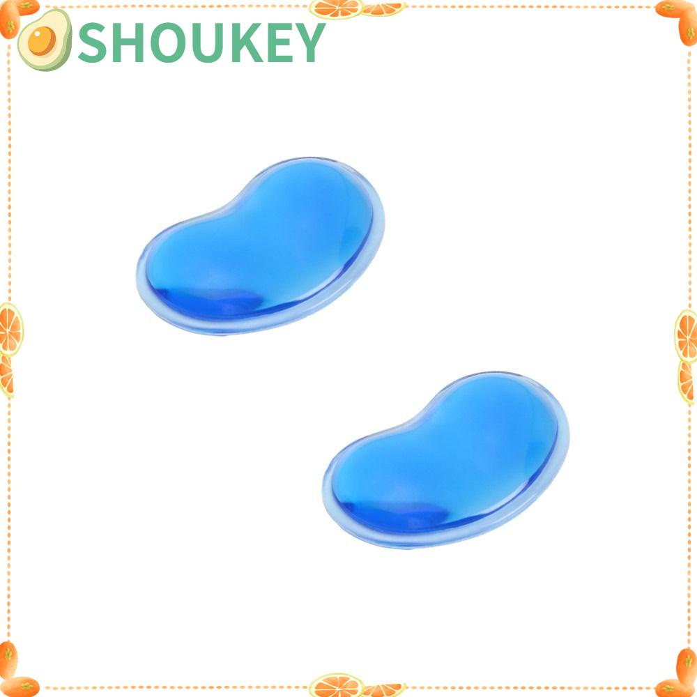 Set 2 Gối Kê Cổ Tay Hình Trái Tim Giảm Đau Tiện Dụng