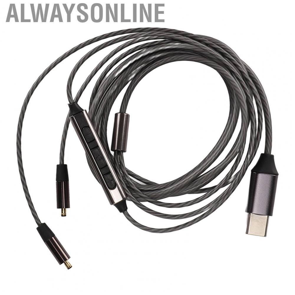 Alwaysonline  Cable   Professional  Oxygen Free Copper Core Length 120cm/47.2in Replacement Headphone Cable for Heaphones