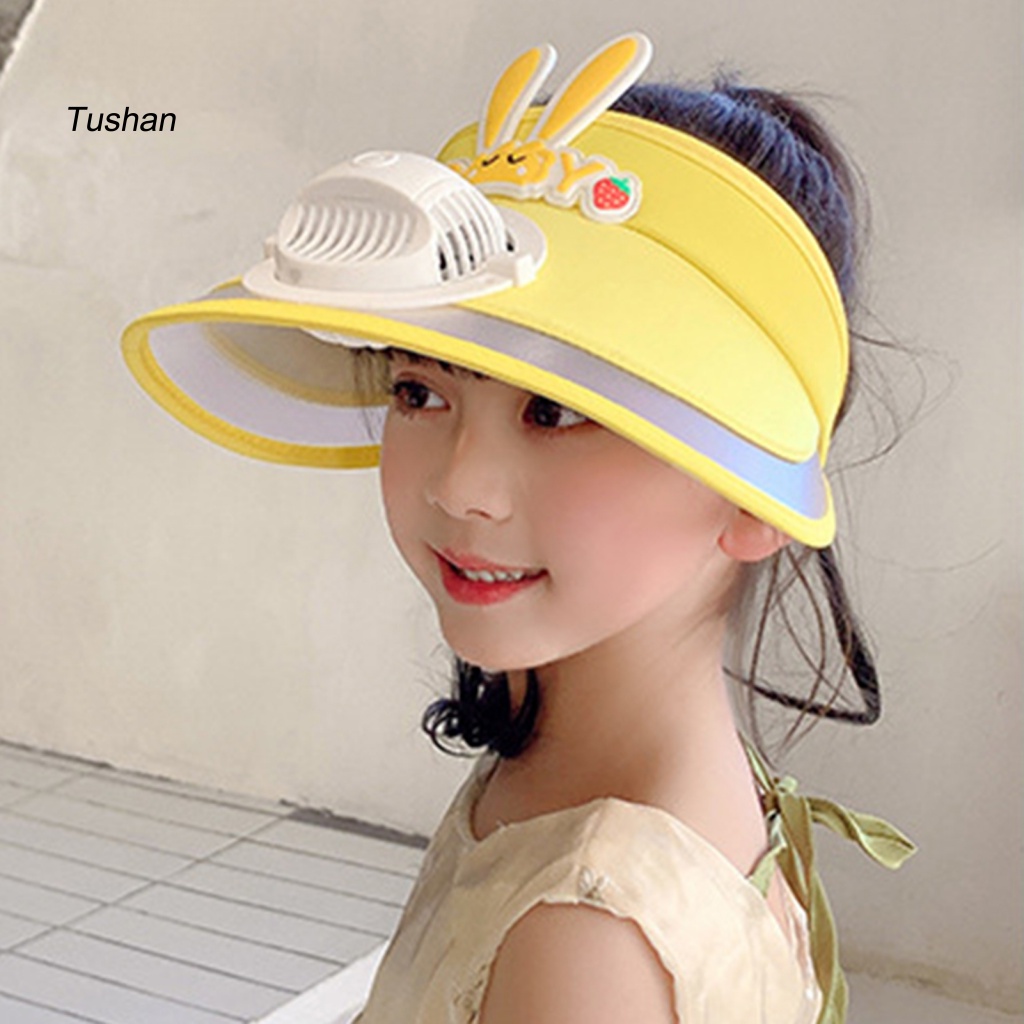 Mũ Vành Rộng Chống Nắng / Tia UV Họa Tiết Hoạt Hình Dễ Thương Cho Bé