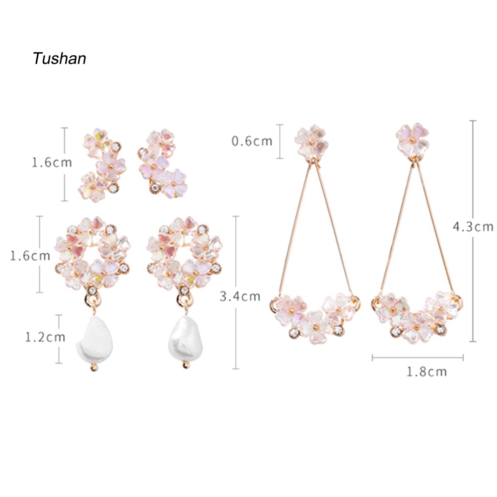 Khuyên Tai Nữ Hình Bông Hoa Thời Trang